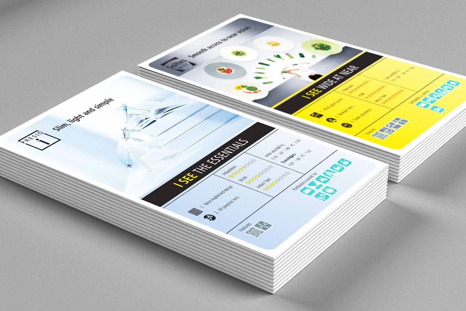 Z-fold Brochures design
