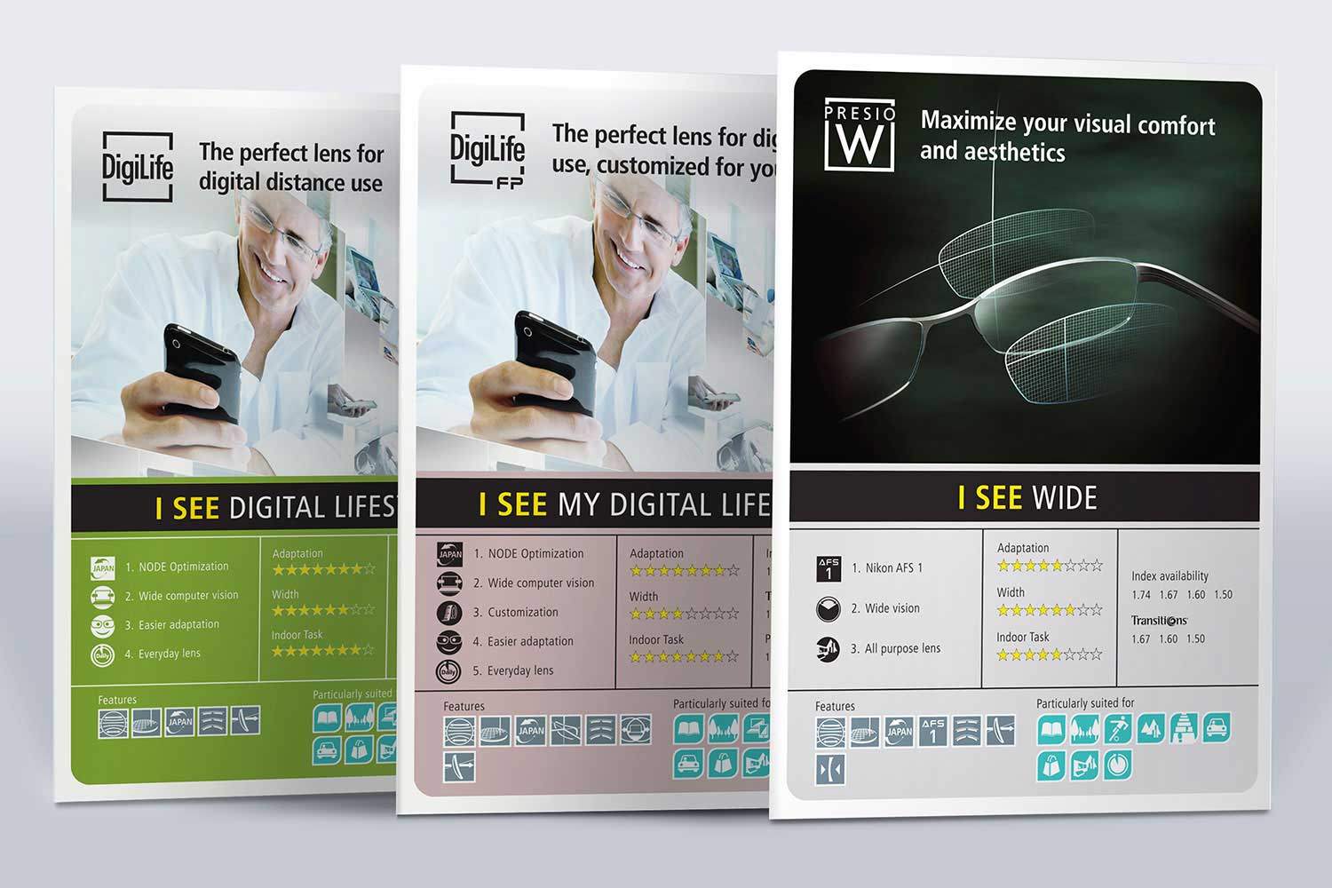 Z-fold brochures design