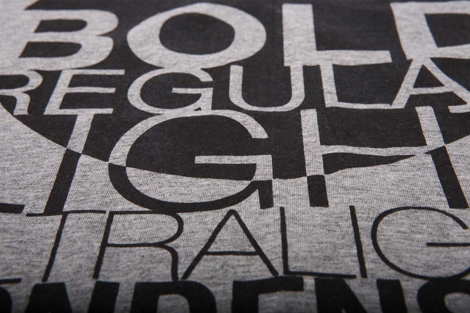 BlueBottle Fonts Tee Photography