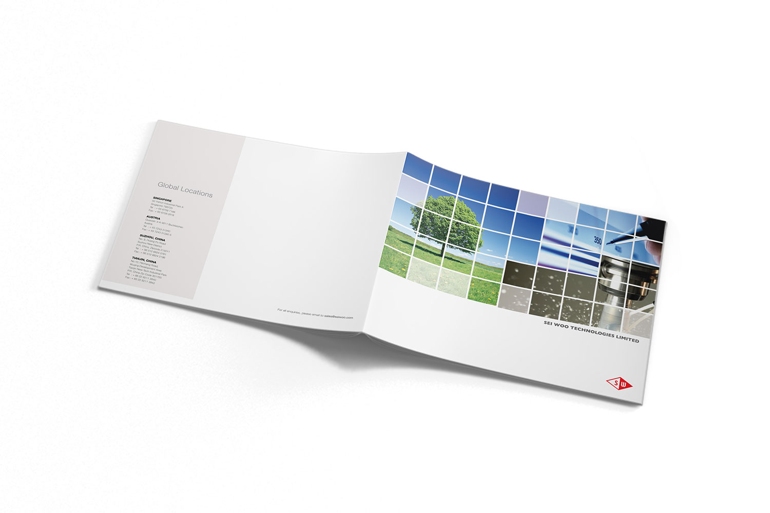 Seiwoo corporate landscape brochures